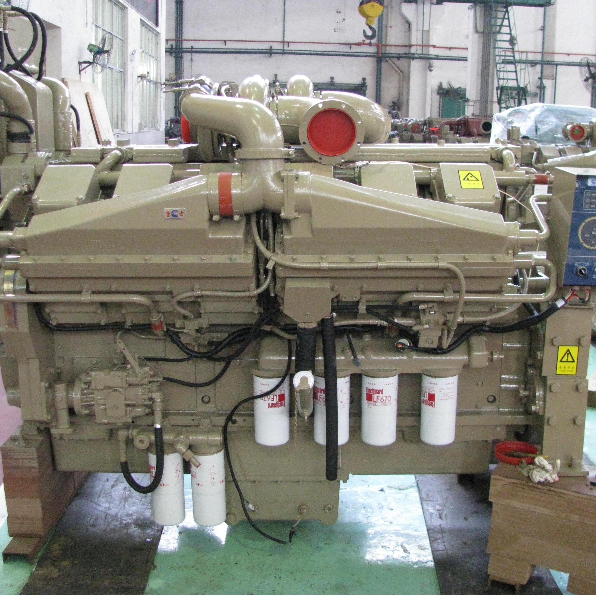 Marine diesel Engine KTA38-M1200 Boat Engine Assembly 1200HP Marine Engine KTA38-M